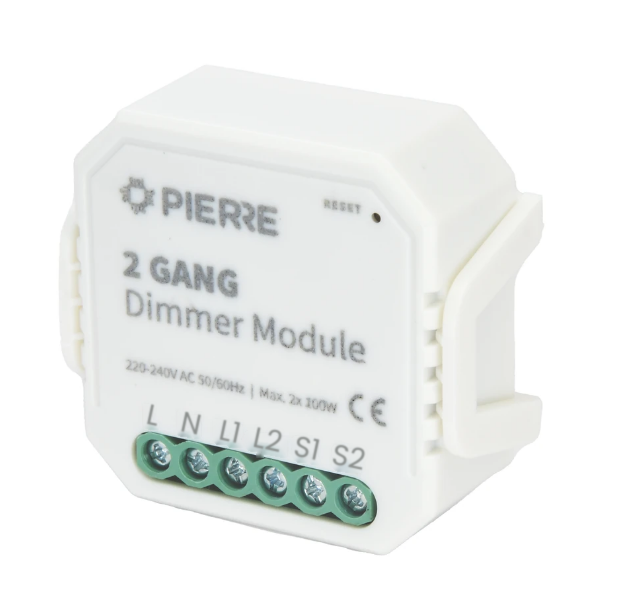 2 Gang Dimmer Module (L+N)