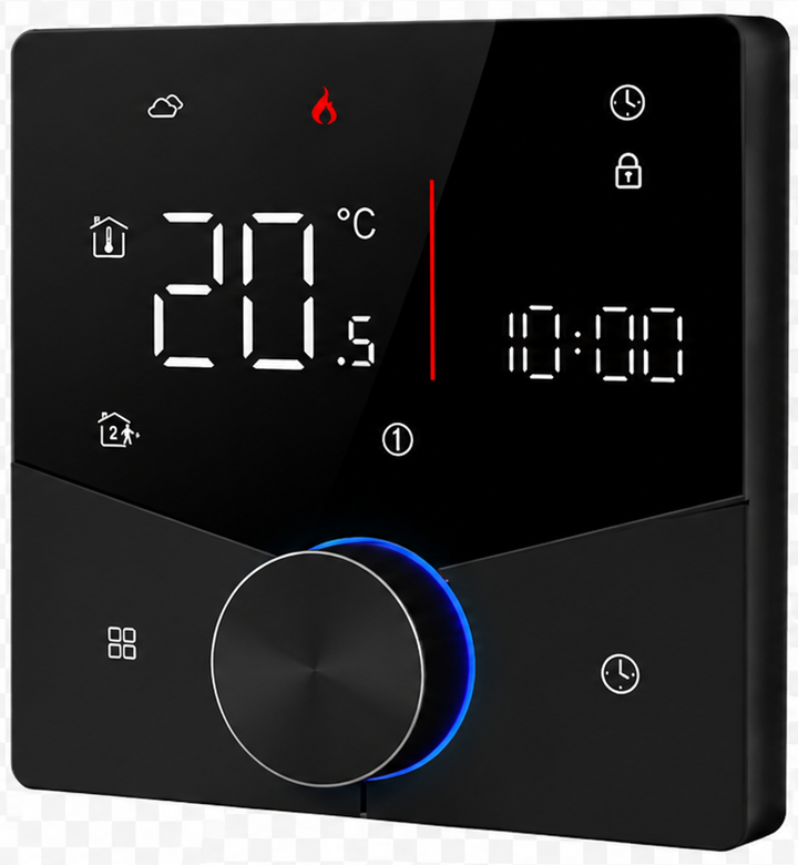 PIERRE T2 - Dry Contact Thermostat (24V, Black)