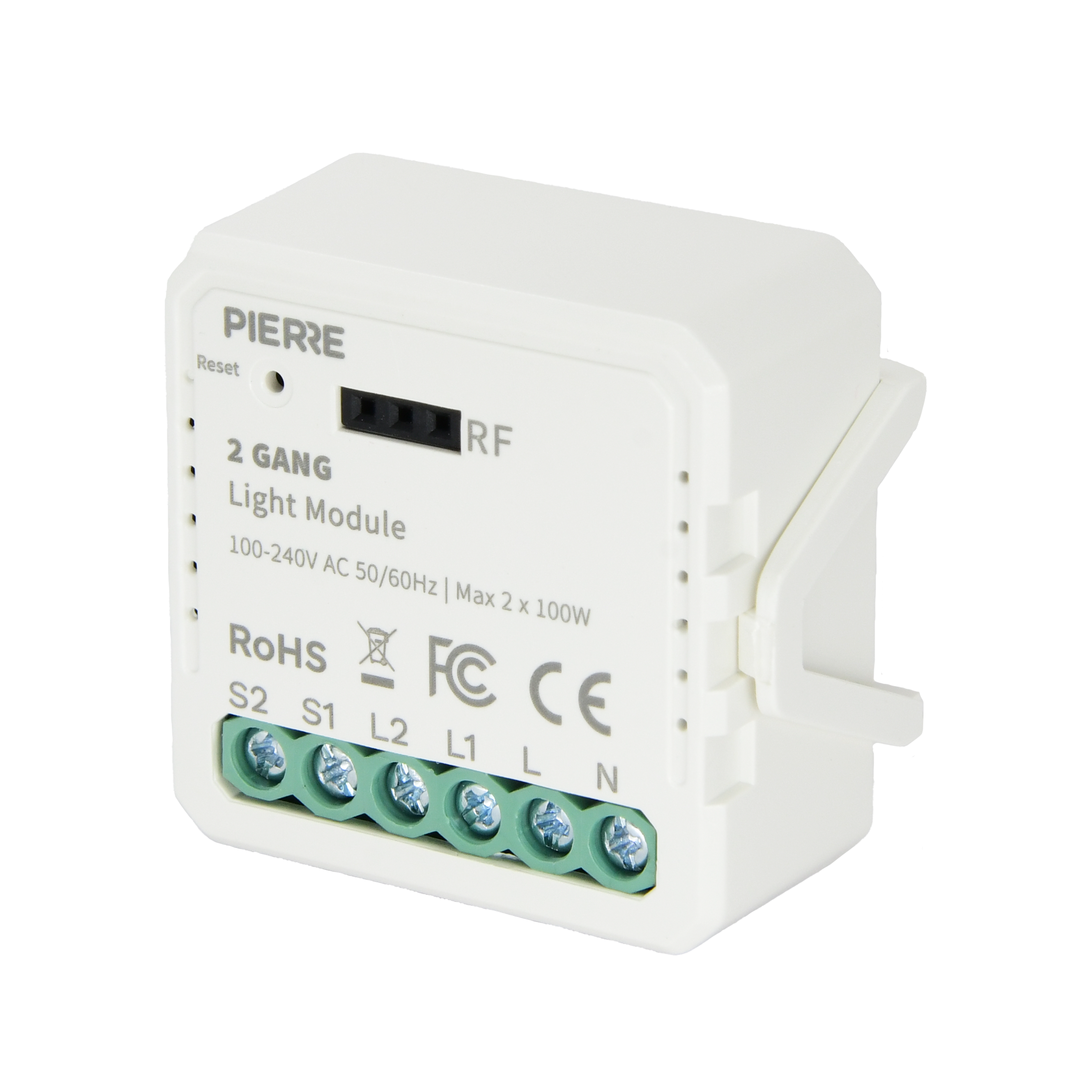 2 Gang Light Module (L+N)