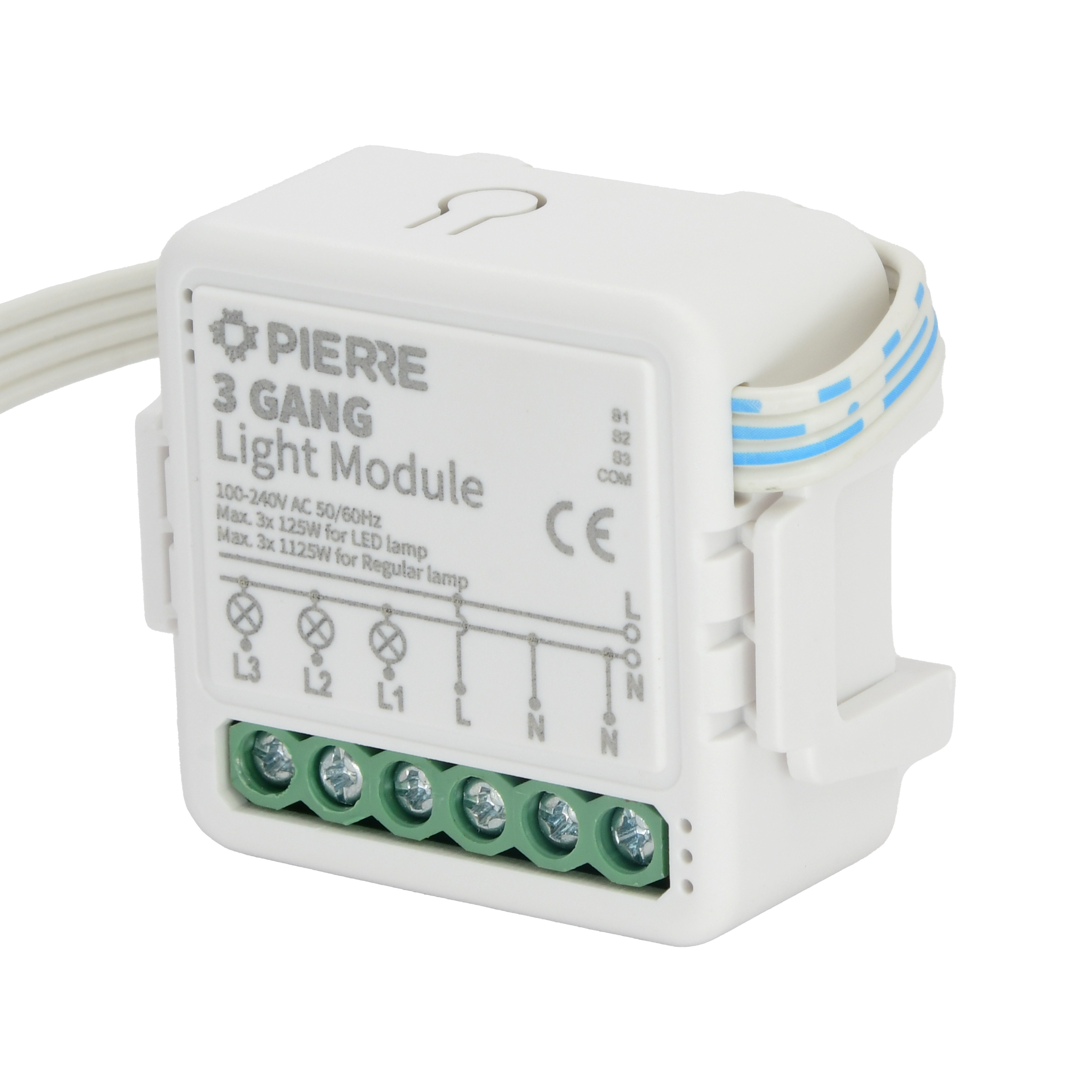 3 Gang Light Module (L+N)