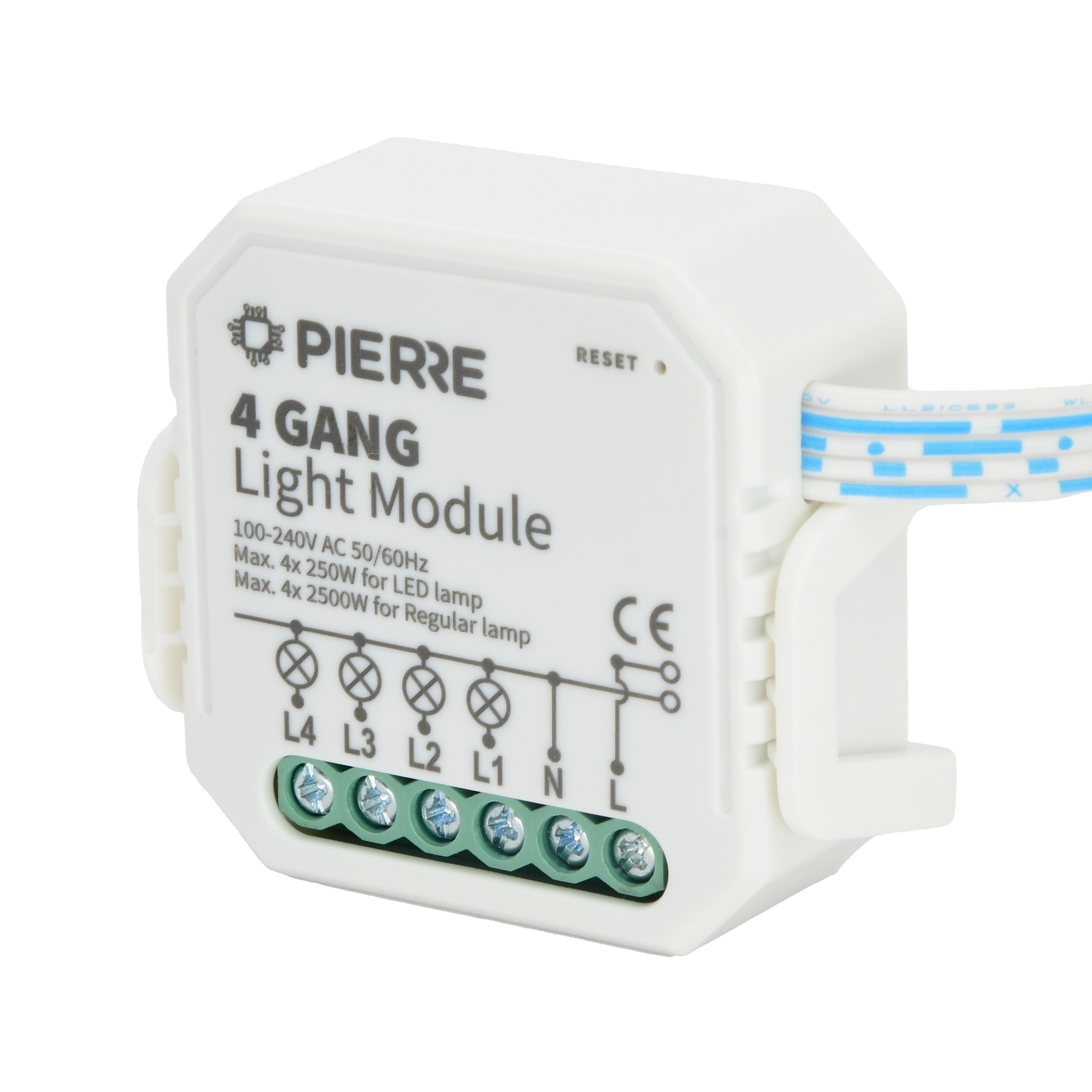 4 Gang Light Module (L+N)