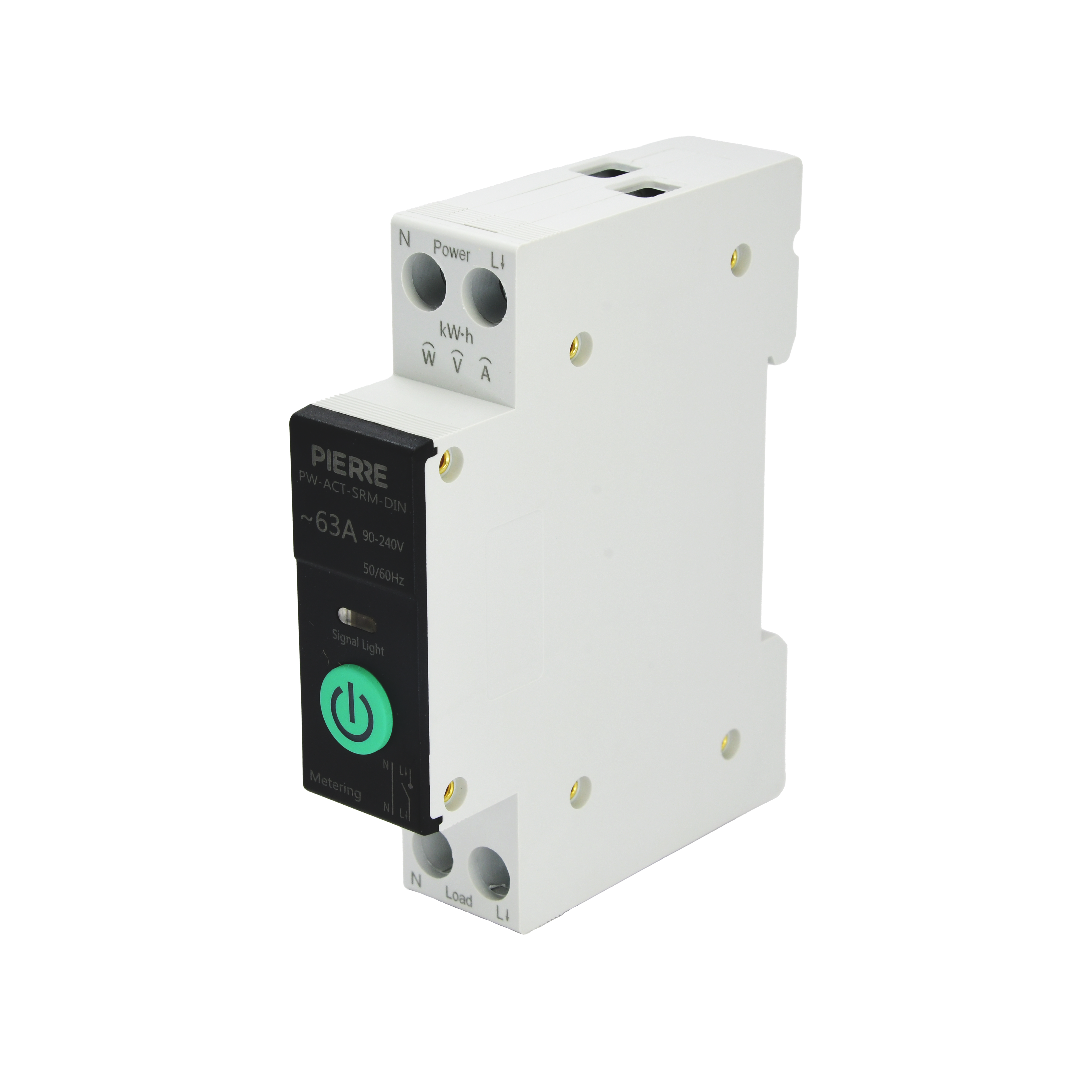 Smart Relay with Electricity Measurement (DIN)